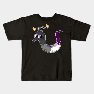 politically charged arson- Asexual Variant Kids T-Shirt